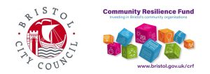 Community Resilience Fund and Bristol City Council logos
